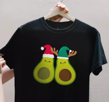 T-shirt halloween dupla de abacate festivo - TenStickers