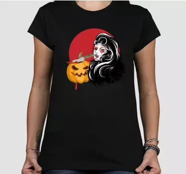 T-shirt halloween rainha do halloween assustadora - TenStickers