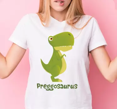 T-shirt infantil engraçada da piada do dinossauro de maternidade - TenStickers