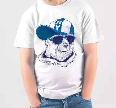 T-shirt macaco legal de Óculos escuros - TenStickers