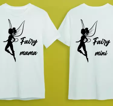 T-shirt mães e filhas com tema de fadas - TenStickers