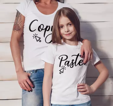 T-shirt mães e filhas combinação perfeita - TenStickers
