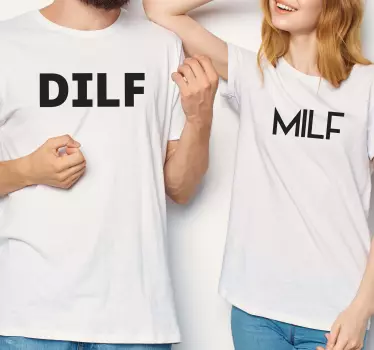T-shirt mães e filhas ditados divertidos - TenStickers