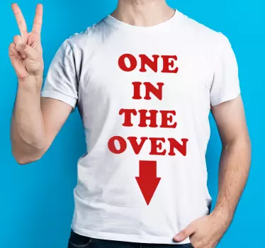 T-shirt mães e filhas uma no forno - TenStickers