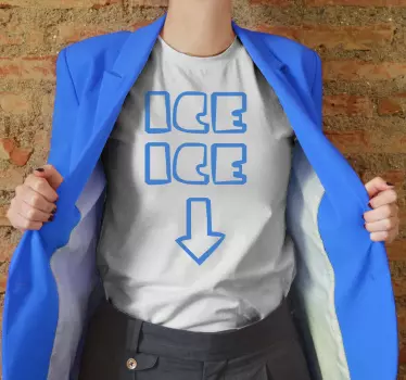 T-shirt movimento gelo gelo - TenStickers