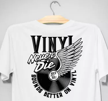 T-shirt o vinil soa melhor - TenStickers