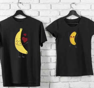 T-shirt personagens de banana fofos - TenStickers