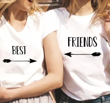t-shirt seta dos melhores amigos - TenStickers