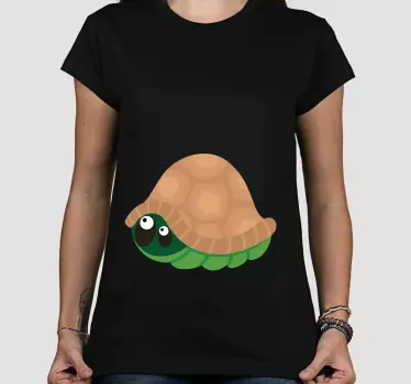 T-shirt tartaruga cartoon fofa - TenStickers