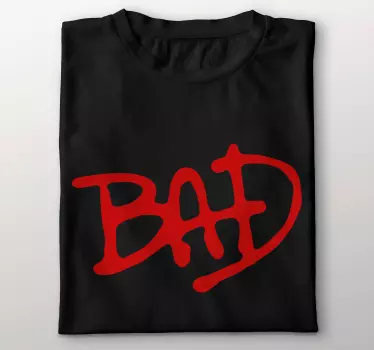 t-shirt vermelha ruim do michael jackson - TenStickers