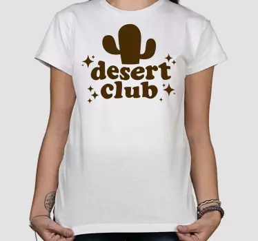 T-shirt vibes do clube do deserto - TenStickers