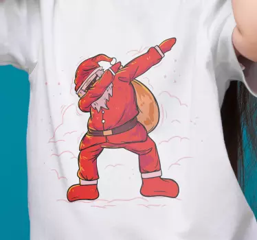 t-shirtsdapping santa klaus natal - TenStickers