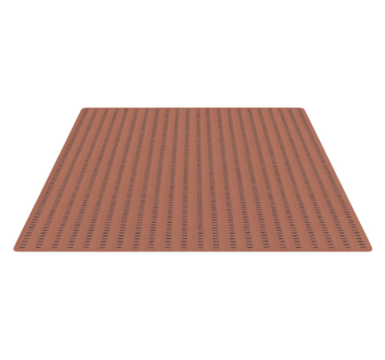 Tapete vinílico para exterior design de linha tracejada - TenStickers