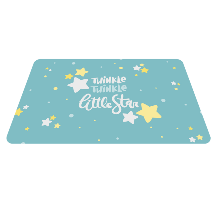 Tapete de vinil infantil de estrela Twinkle Star - TenStickers