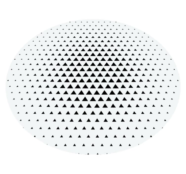 Tapete de vinil minimalista com triângulos - TenStickers