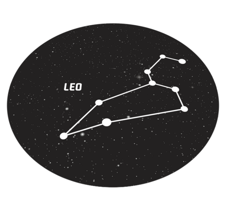 Tapete vinílico estrelas astronomia da constelação - TenStickers