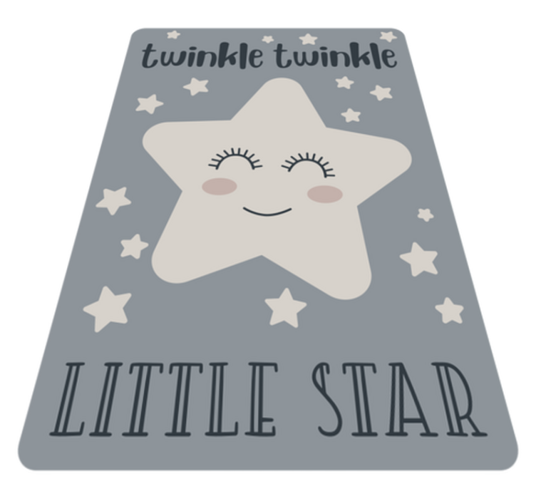 Twinkle little star song star tapete - TenStickers