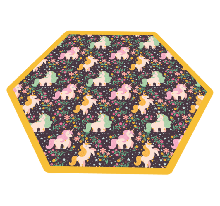 Tapete em vinil infantil playground de criaturas míticas - TenStickers