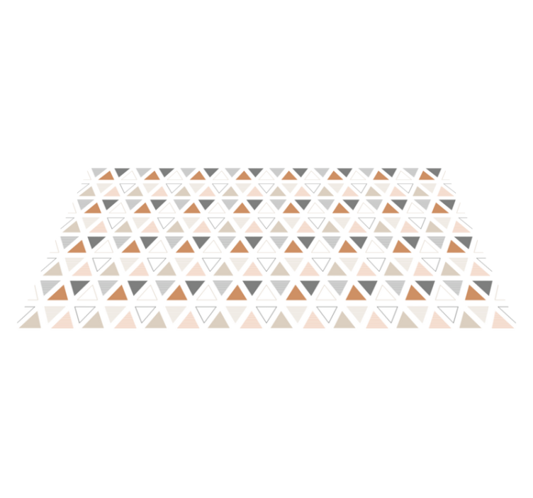 Tapete vinílico geométricas design de padrão triangular - TenStickers