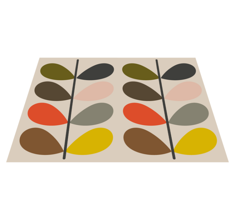 Tapete de vinil moderno orla kiely - TenStickers