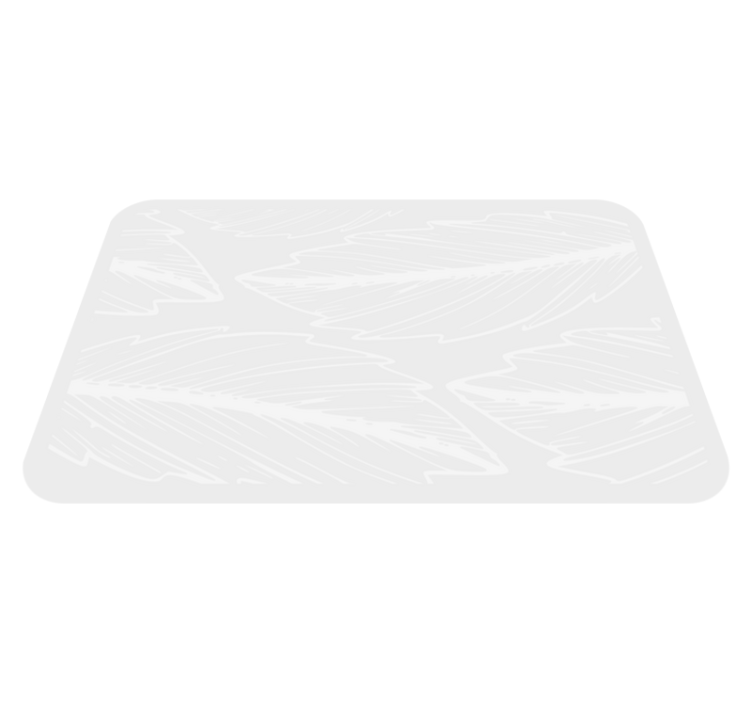 Tapete vinílico natureza padrão de impressão de penas - TenStickers