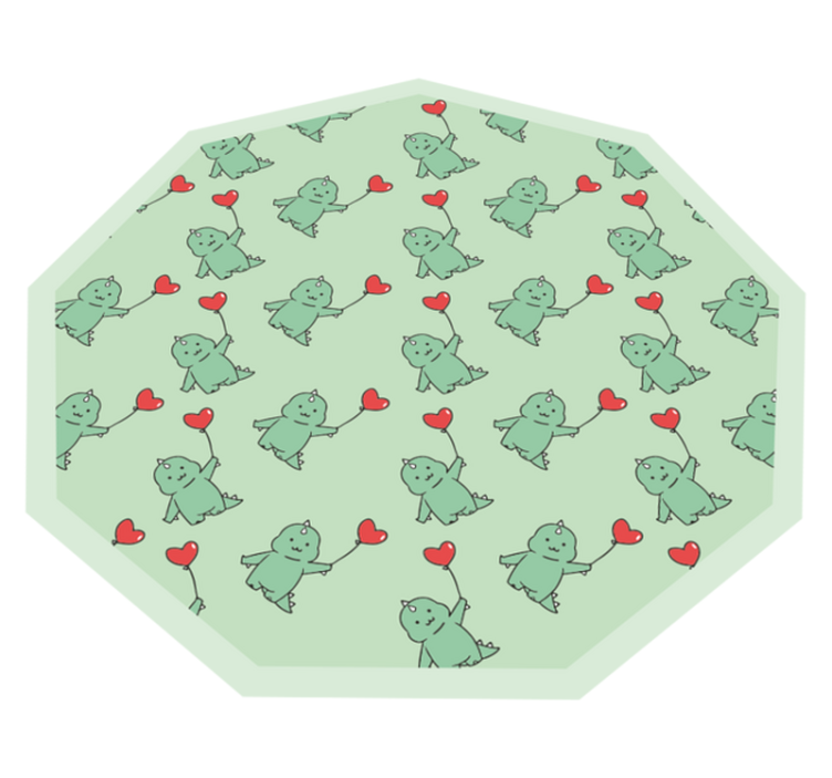 tapete de vinil dinossauro segurando balão - TenStickers