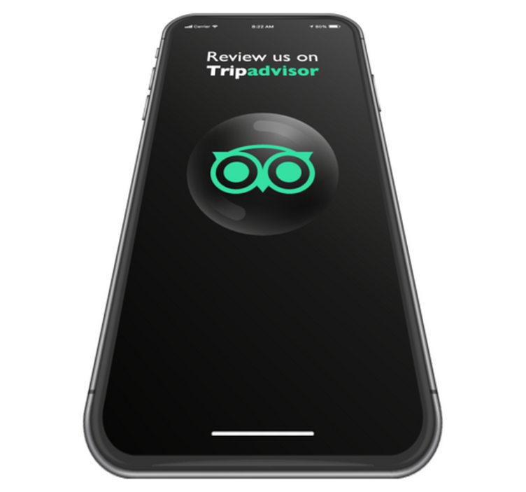 Tapete em vinil saldos avalie-nos no tripadvisor - TenStickers