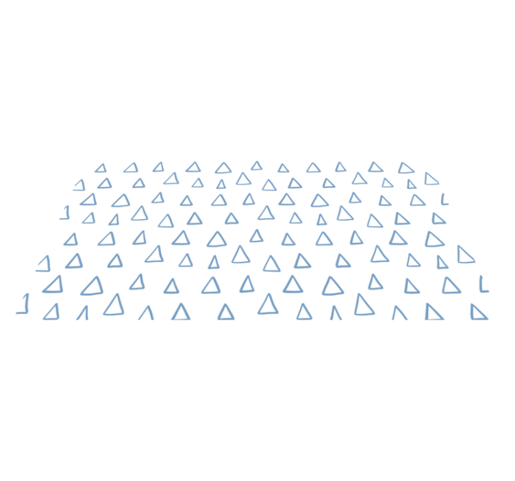 Tapete vinílico geométricas design com padrão triangular - TenStickers