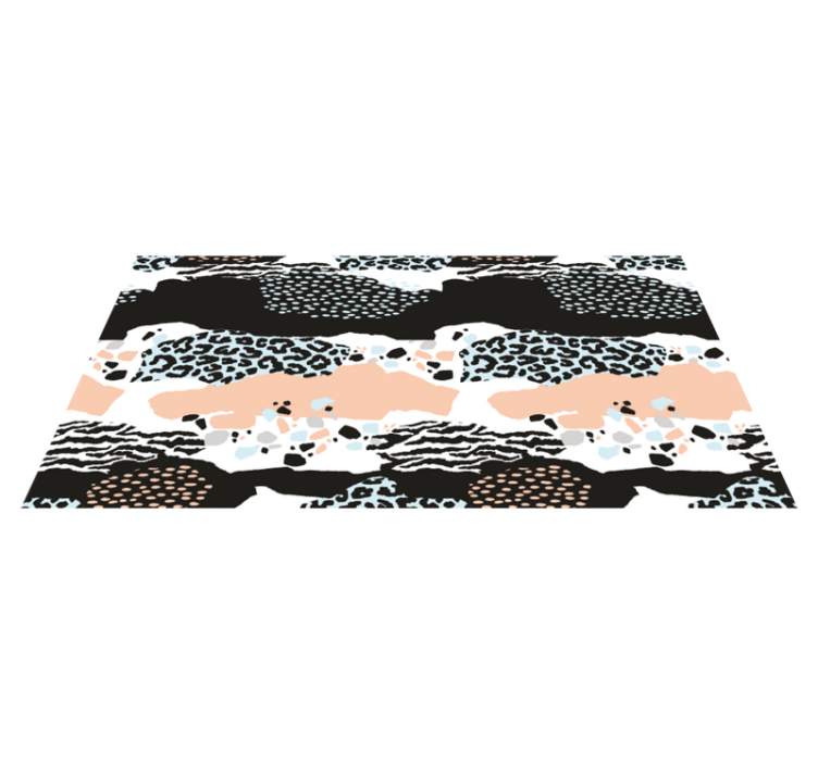 Tapete vinílico estampa de animal padrão leopardo elegante - TenStickers