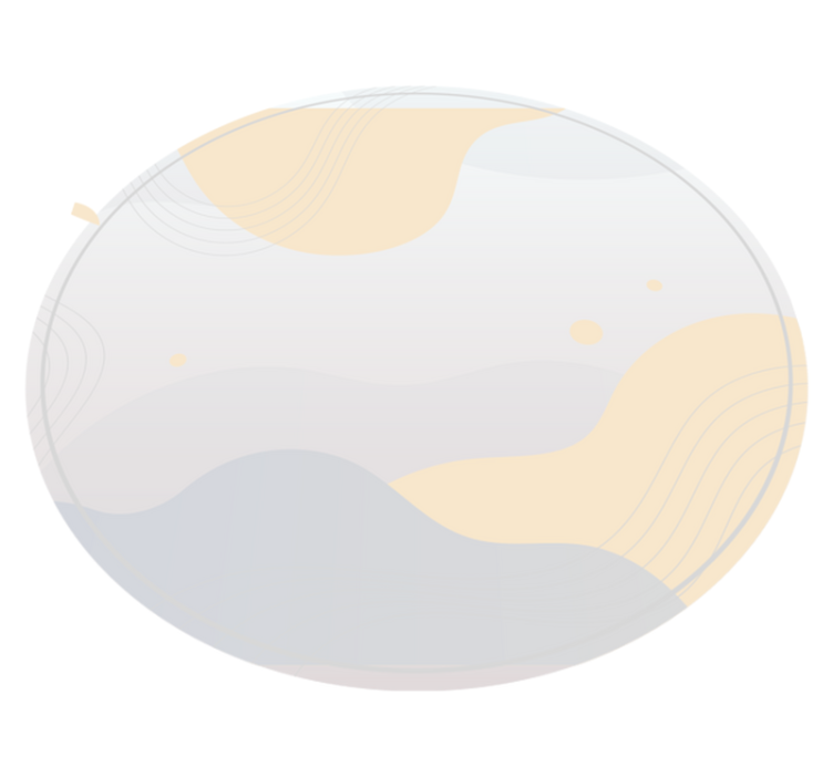 Tapete vinílico minimalista motivos de ondas suaves - TenStickers