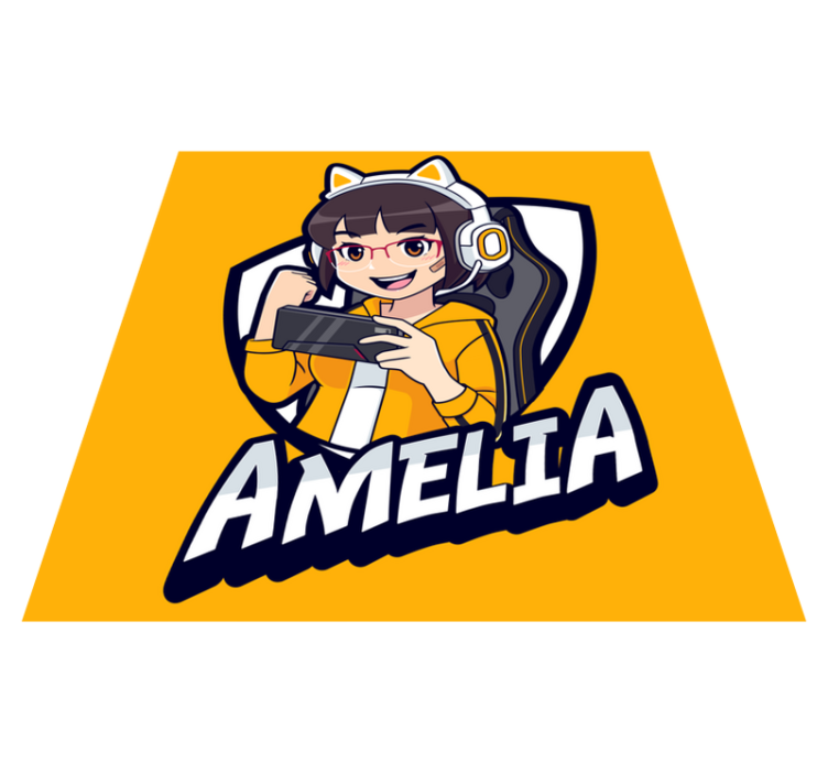 Tapete vinílico juvenil retrato de jogo personalizado - TenStickers