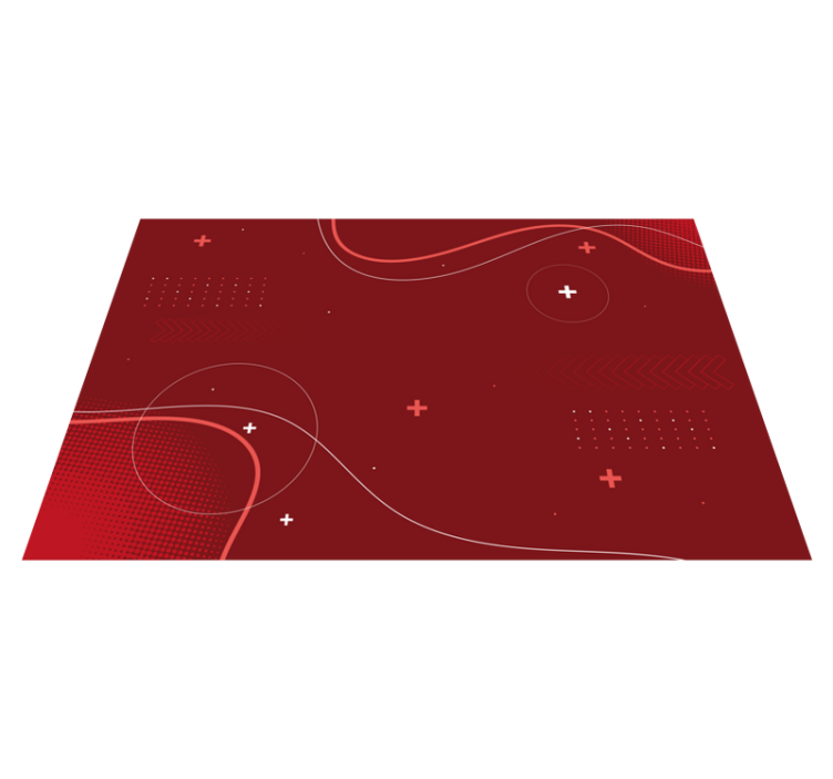 Tapete vinílico moderno padrões abstratos dinâmicos - TenStickers