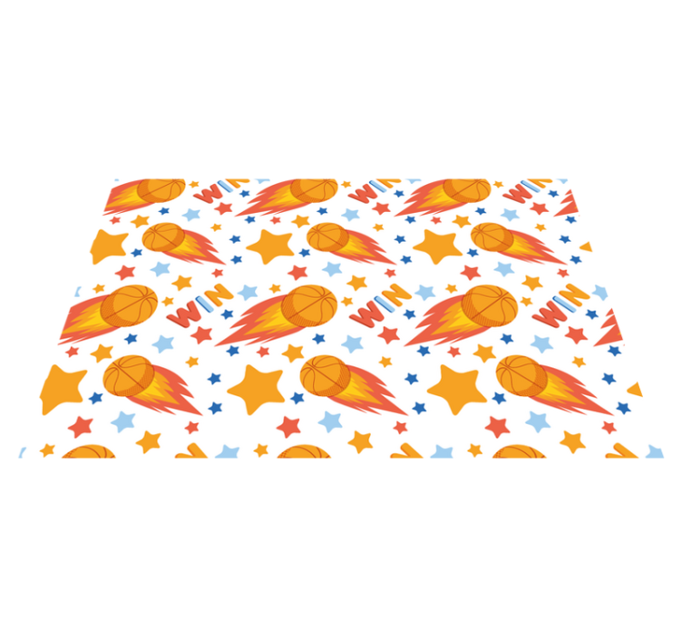 Tapete vinílico de jogos design de estrelas esportivas - TenStickers