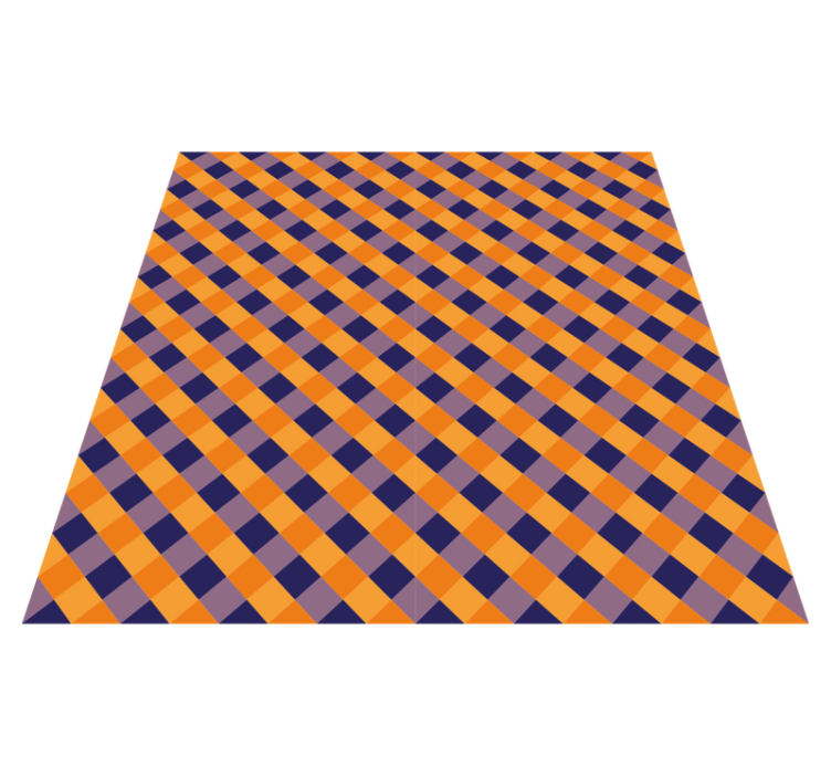 Tapete vinílico às risca blocos de cores diagonais - TenStickers