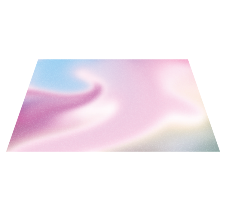 Tapete vinílico casa de banho camadas de gradiente - TenStickers