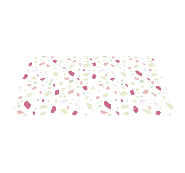 Tapete em vinil infantil formas coloridas dinâmicas - TenStickers