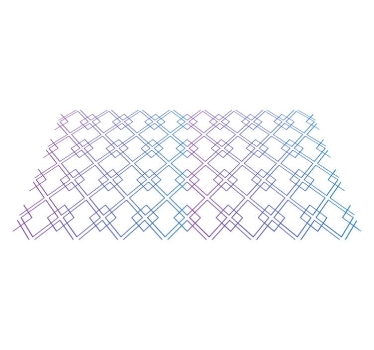 Tapete vinílico geométricas diamantes e linhas - TenStickers