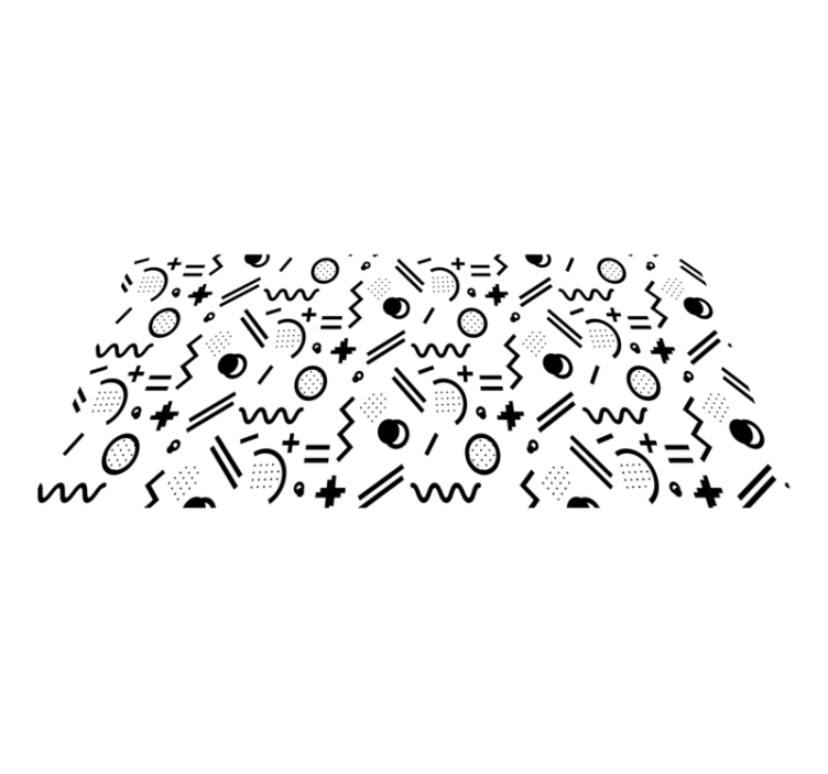 Tapete em vinil infantil jogo de padrões dinâmicos - TenStickers