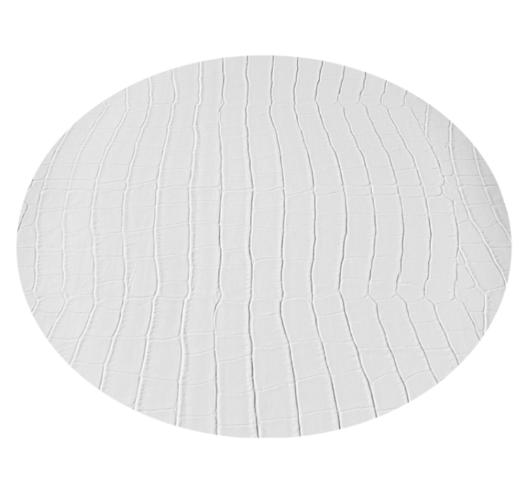 Tapete vinílico de animais padrão de crocodilo branco - TenStickers