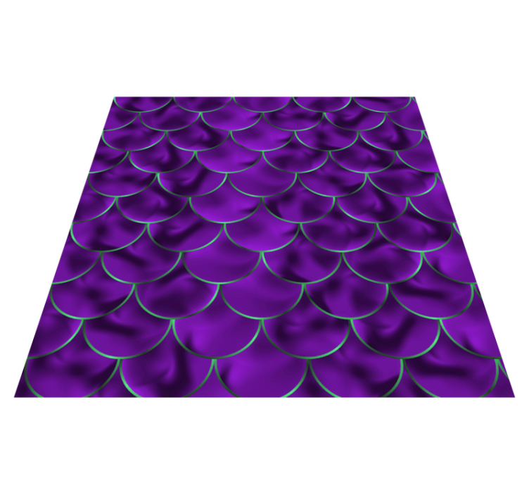 Tapete vinílico estampa de animal escama de sereia - TenStickers