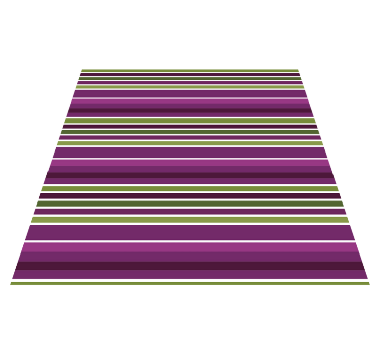 Tapete de vinil quadrado horizontal roxo e verde - TenStickers