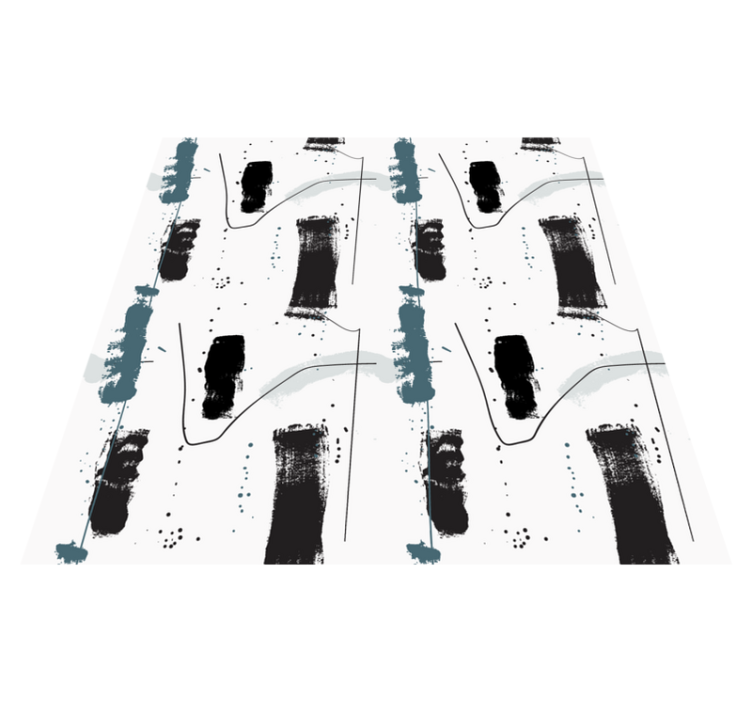 Tapete vinílico minimalista formas abstratas lineares - TenStickers