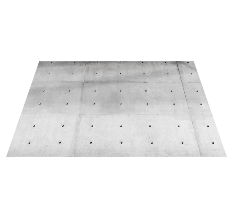 Tapete vinílico de pedras textura cinza de concreto - TenStickers