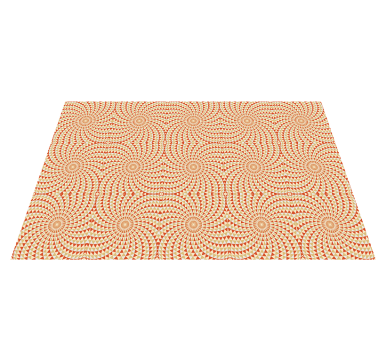 Tapete vinílico de mandala detalhe do padrão de mandala - TenStickers