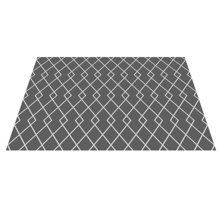 Tapete vinílico geométricas elegante arranjo de diamantes - TenStickers