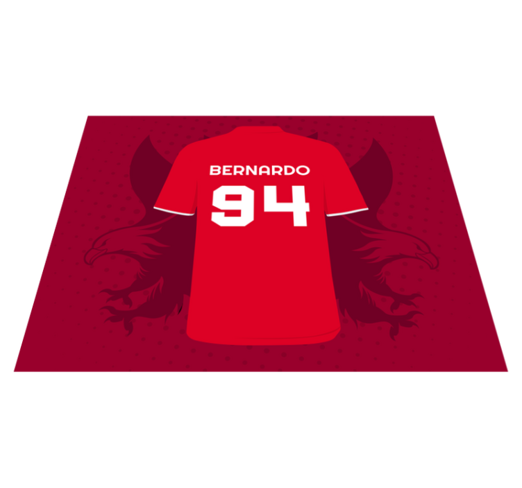 Portugal benfica T-shirttapete personalizado - TenStickers