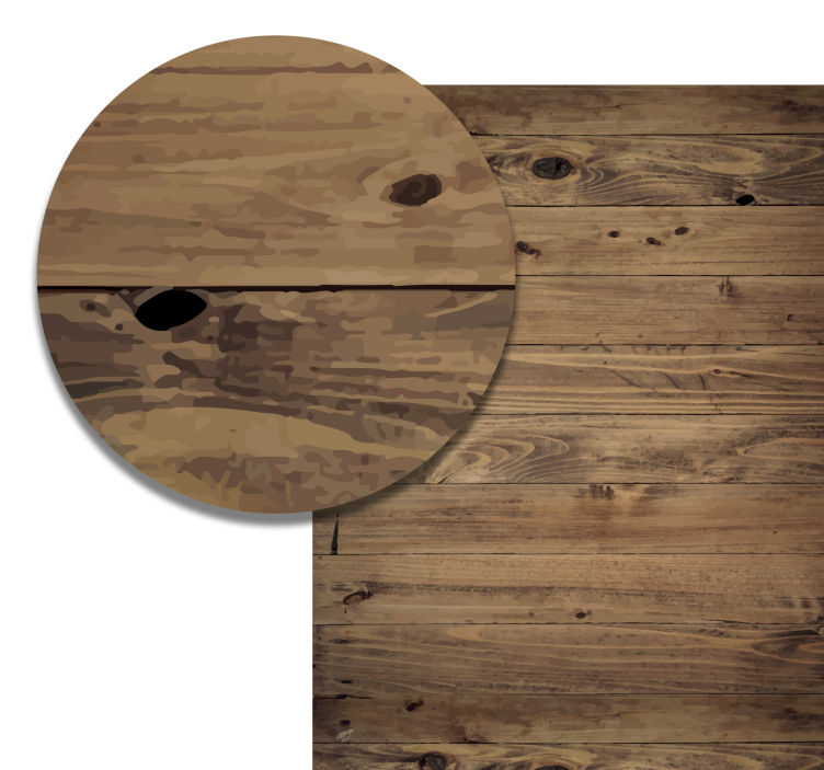 Tapete de vinil com efeito de madeira gasto - TenStickers