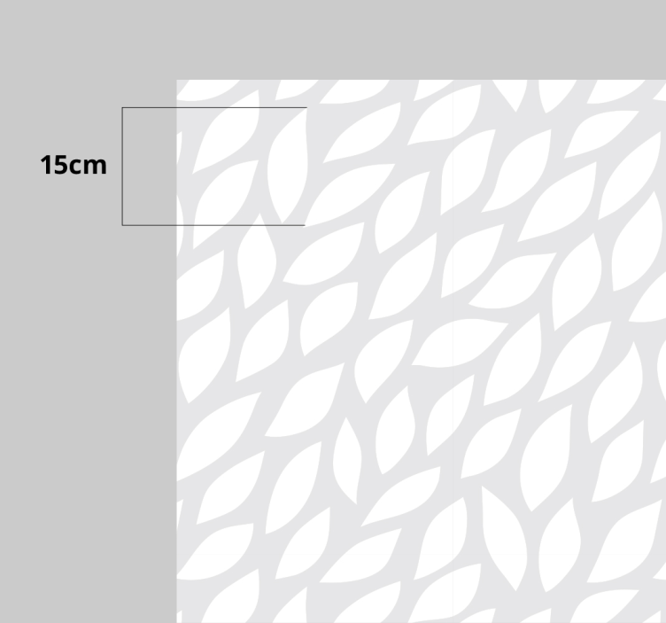 Tapete vinílico cozinha padrões de sombras geométricas - TenStickers