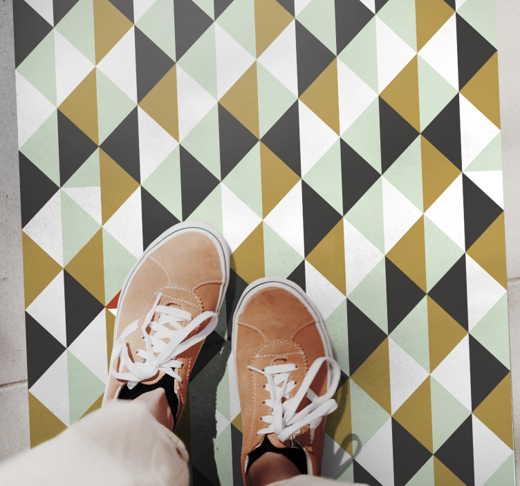 Com flechas tapete de vinil nórdico - TenStickers