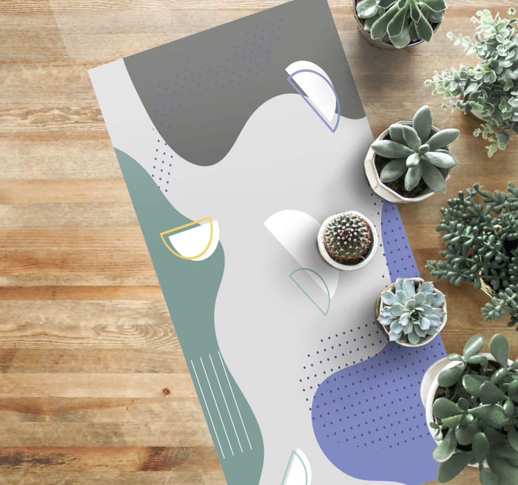 Corredores de padrão geométrico moderno - TenStickers